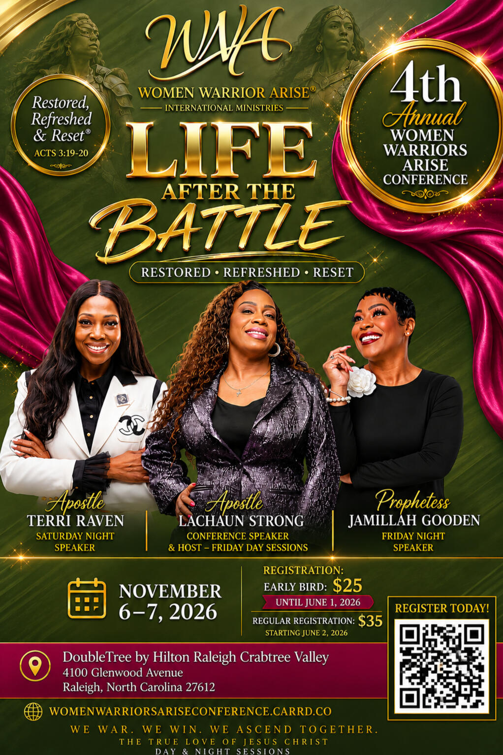 Life After the Battle| Restored.Refreshed.Reset Acts 3:19-20